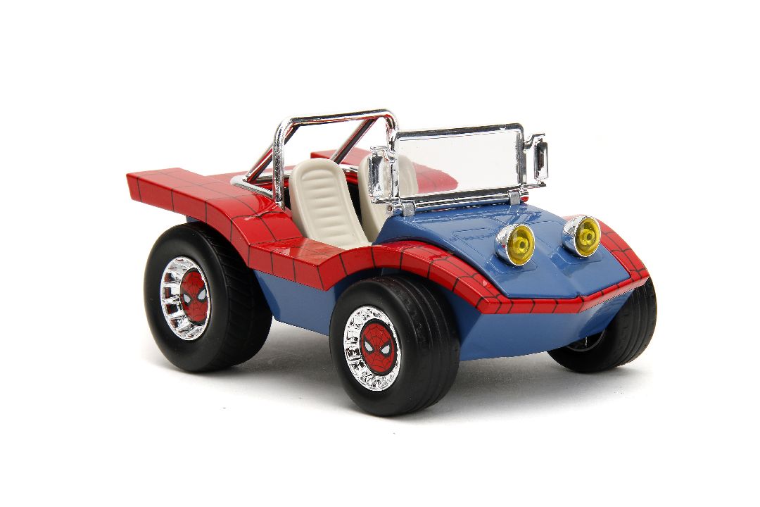 Jada 1/24 "Hollywood Rides" Spider-Man Buggy With Spider-Man – image 11