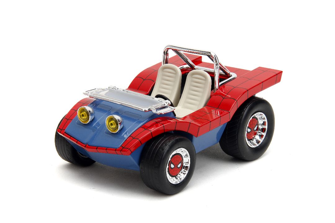 Jada 1/24 "Hollywood Rides" Spider-Man Buggy With Spider-Man – image 14