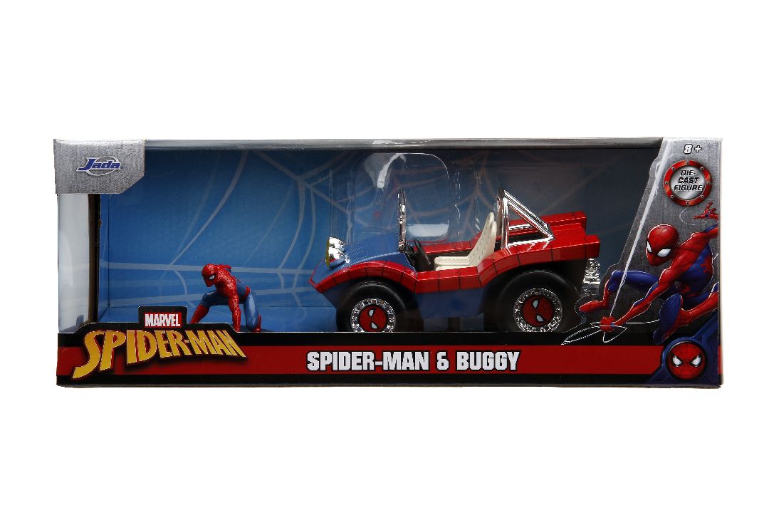 Jada 1/24 "Hollywood Rides" Spider-Man Buggy With Spider-Man – image 17