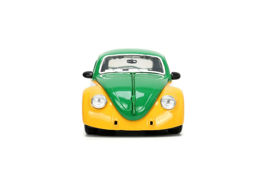 Jada 1/24 "Hollywood Rides" TMNT 1959 VW Beetle w/ Michelangelo – image 3