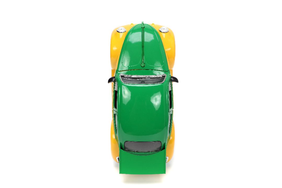 Jada 1/24 "Hollywood Rides" TMNT 1959 VW Beetle w/ Michelangelo – image 13