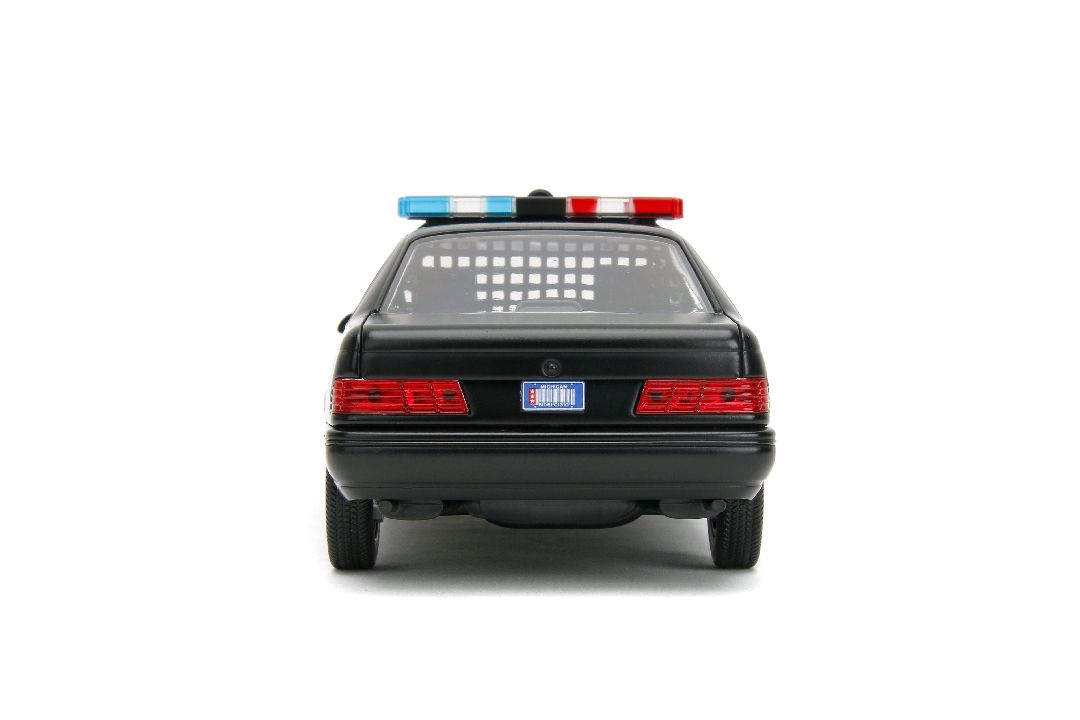Jada 1/24 "Hollywood Rides" 1986 OCP Ford Taurus w/ RoboCop – image 12