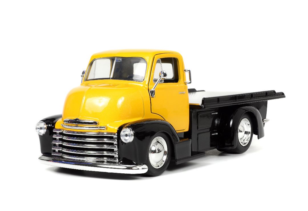 Jada 1/24 "Just Trucks" with Rack - 1952 Chevy COE Flatbed – image 5
