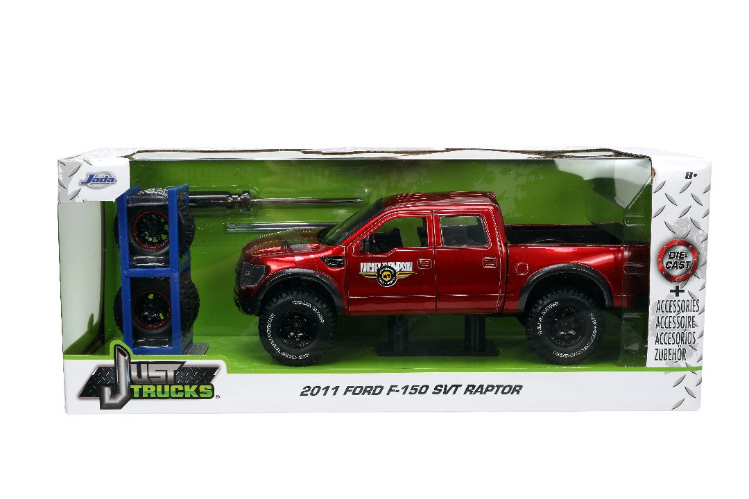 Jada 1/24 "Just Trucks" with Rack - 2011 Ford F-150 SVT Raptor – image 9