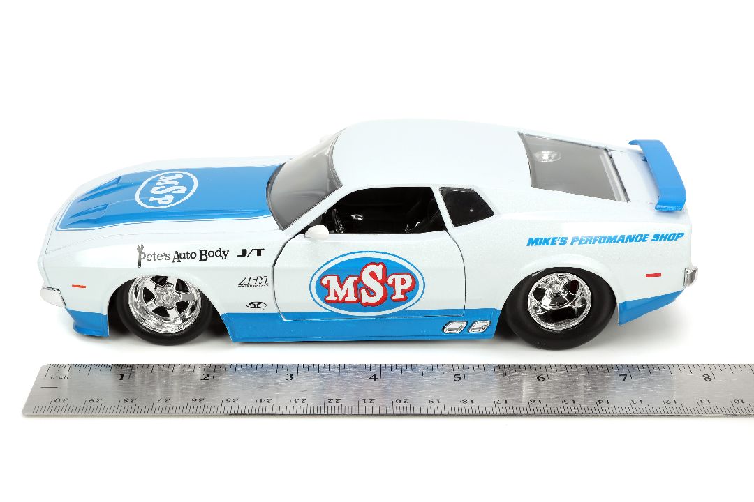 Jada 1/24 "BIGTIME Muscle" 1973 Ford Mustang Mach 1 – image 7