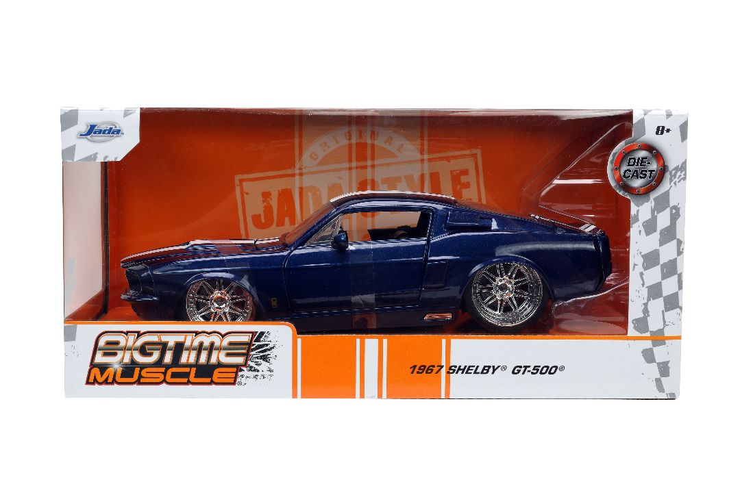 Jada 1/24 "BIGTIME Muscle" 1967 Shelby GT500 – image 8