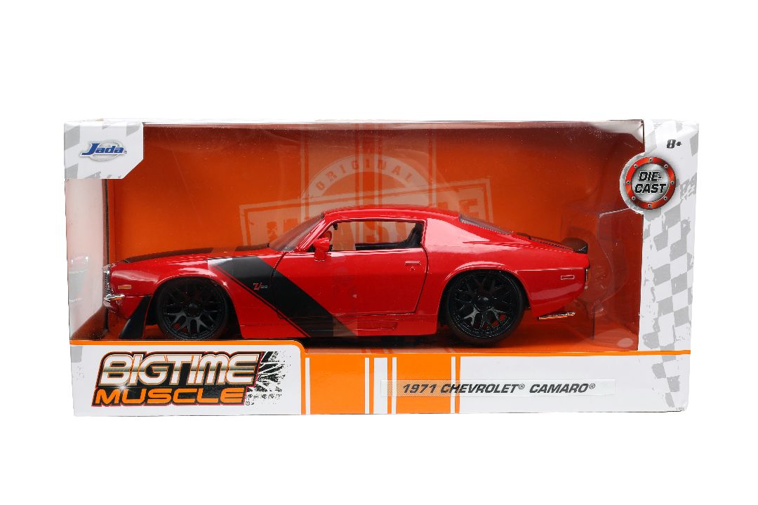 Jada 1/24 "BIGTIME Muscle" 1971 Chevy Camaro – image 8