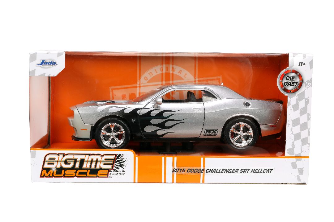 Jada 1/24 "BIGTIME Muscle" 2015 Dodge Challenger SRT Hellcat – image 8