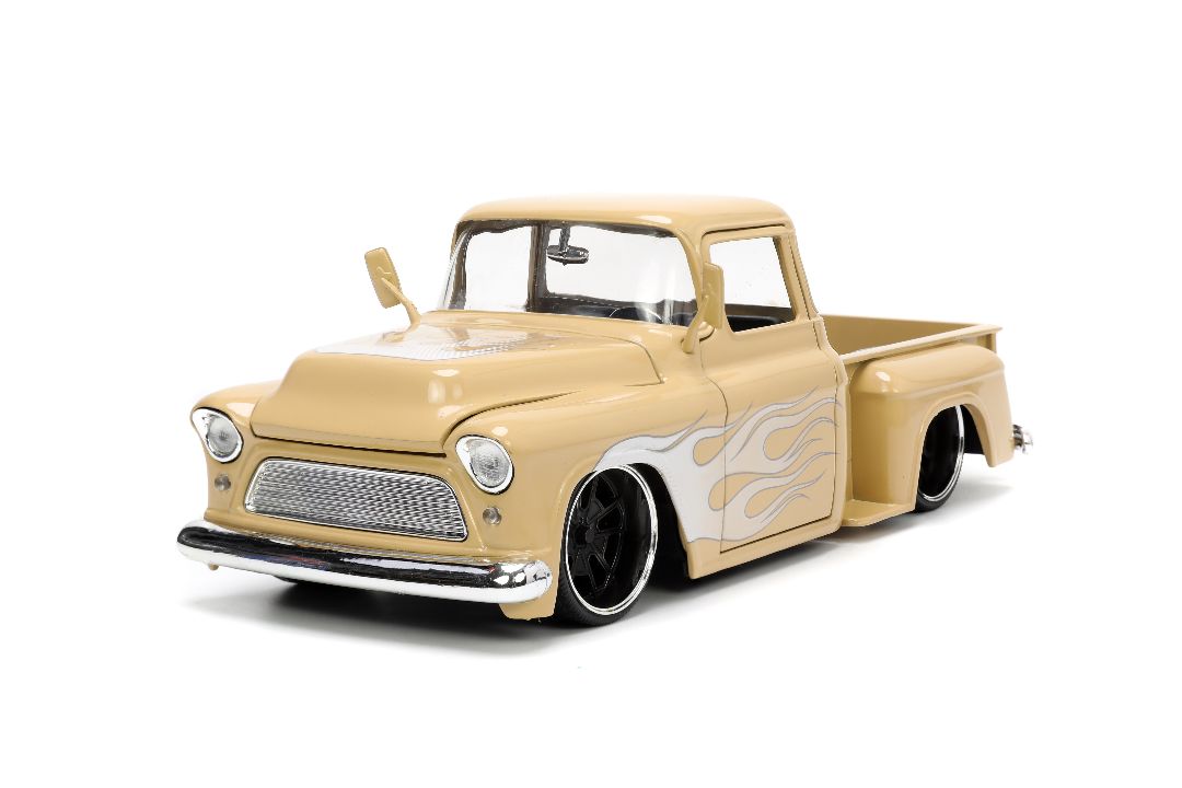 Jada 1/24 "Just Trucks" with Rack 1955 Chevy Stepside – image 2
