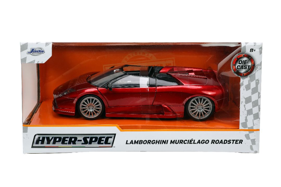 Jada 1/24 "Hyper-Spec" Lamborghini Murcielago Roadster – image 8