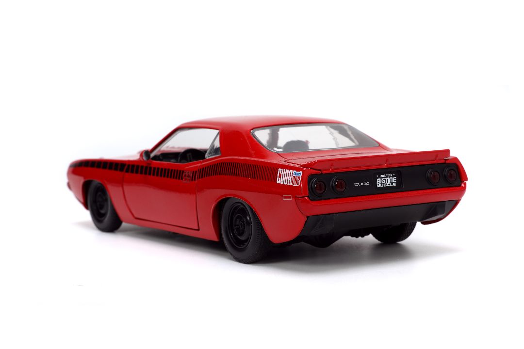 Jada 1/24 "BIGTIME Muscle" 1973 Plymouth Barracuda – image 4