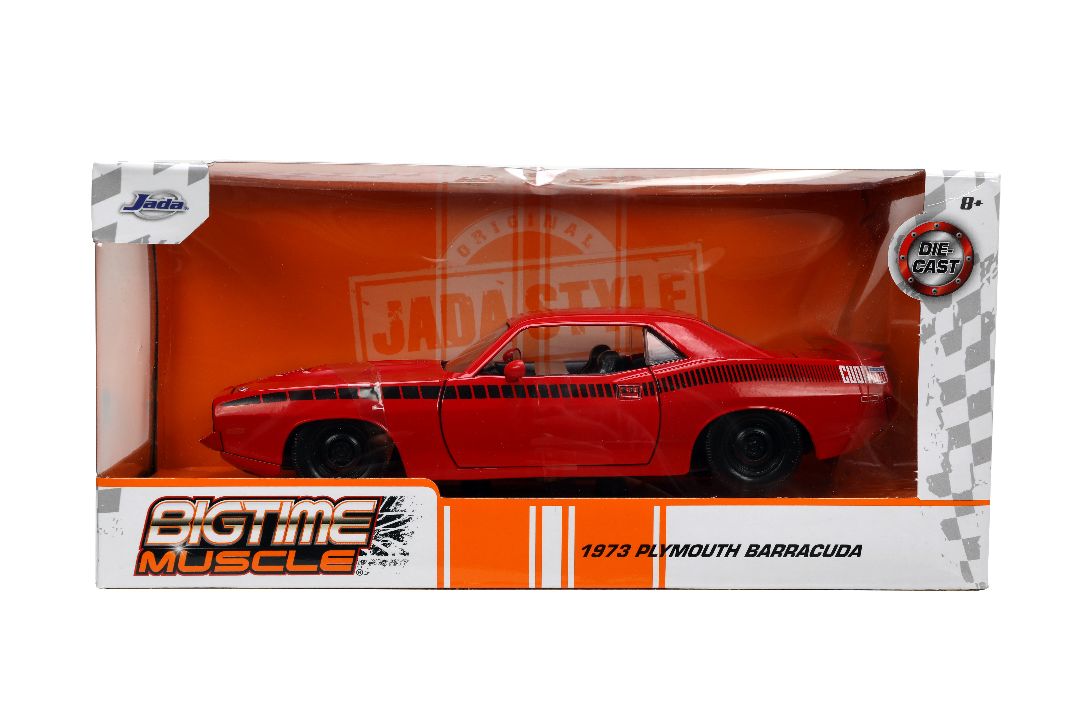 Jada 1/24 "BIGTIME Muscle" 1973 Plymouth Barracuda – image 9