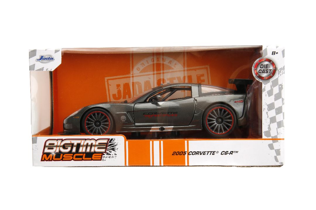 Jada 1/24 "Bigtime Muscle"  2005 Corvette C6R – image 2