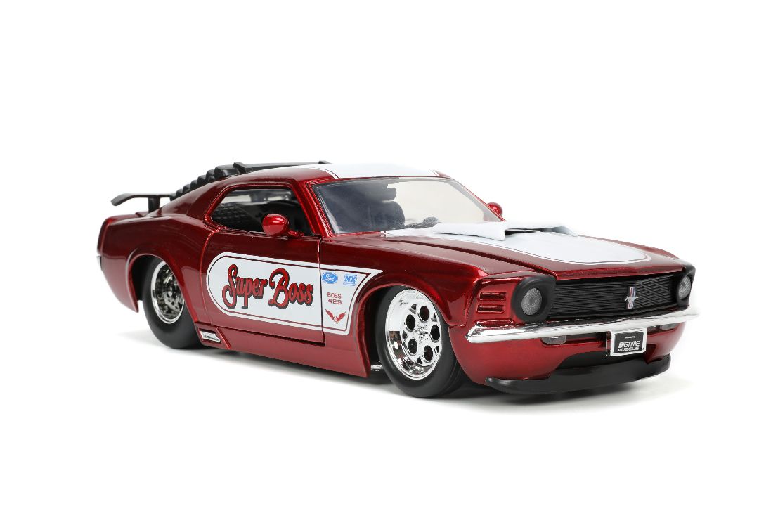 Jada 1/24 "Bigtime Muscle"  1970 Ford Mustang Super Boss 429 – image 6