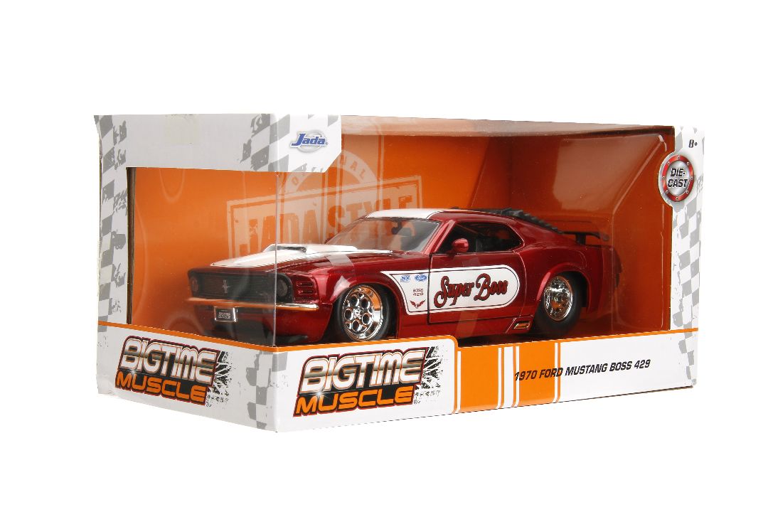 Jada 1/24 "Bigtime Muscle"  1970 Ford Mustang Super Boss 429 – image 13