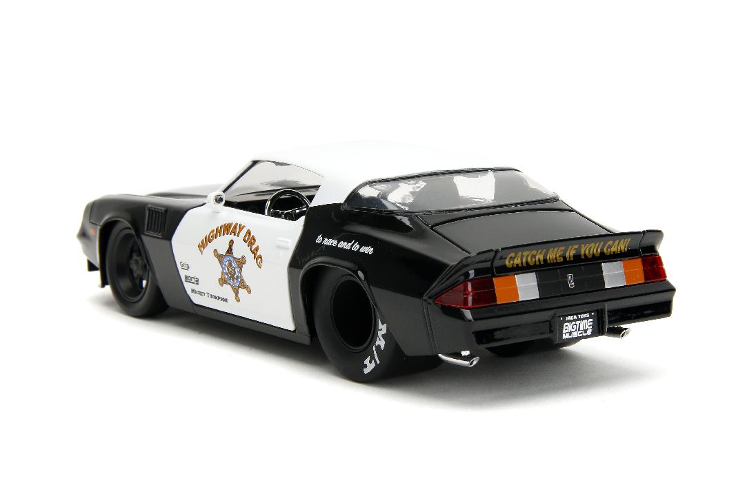 Jada 1/24 "BIGTIME Muscle" 1979 Chevy Camaro Z28 Police – image 2