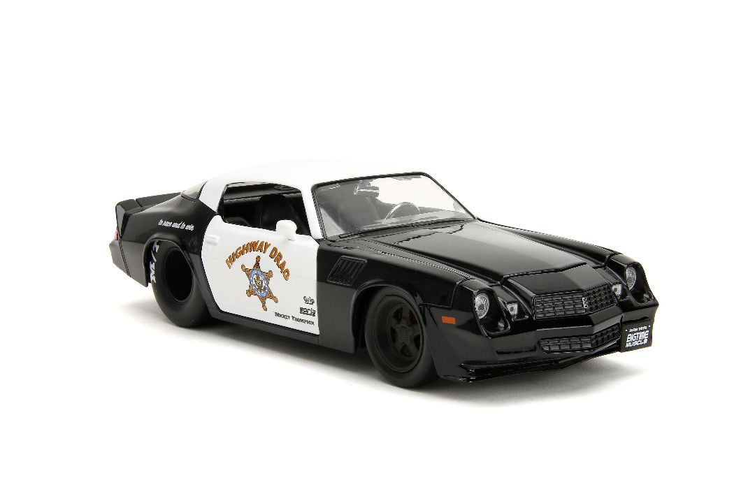 Jada 1/24 "BIGTIME Muscle" 1979 Chevy Camaro Z28 Police – image 6