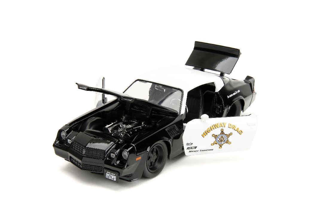 Jada 1/24 "BIGTIME Muscle" 1979 Chevy Camaro Z28 Police – image 9