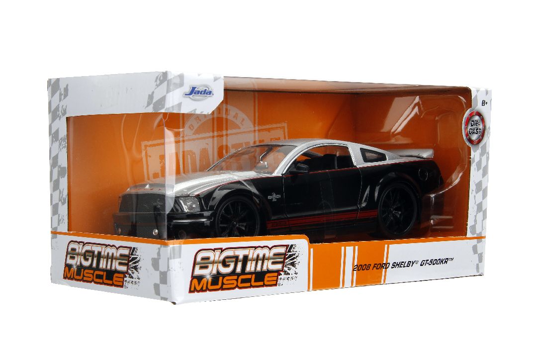 Jada 1/24 "BIGTIME Muscle" 2008 Ford Mustang Shelby GT500KR – image 14