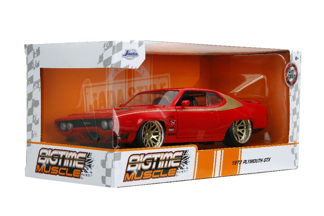 Jada 1/24 "BIGTIME Muscle" 1972 Plymouth GTX – image 14