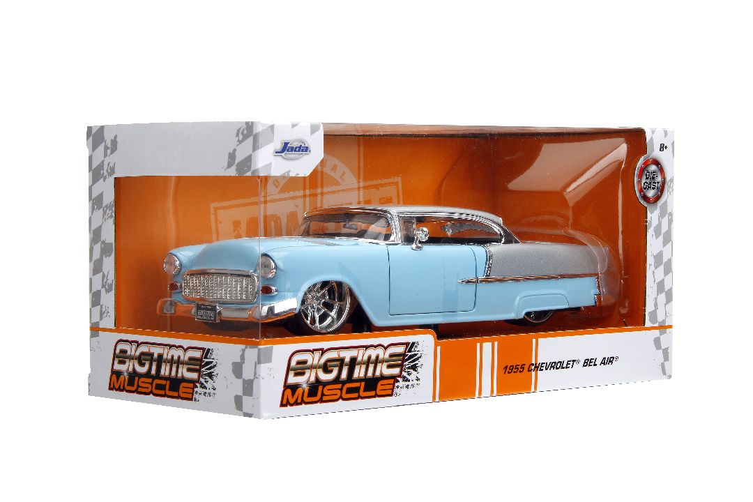 Jada 1/24 "BIGTIME Muscle" 1955 Chevy Bel Air – image 14