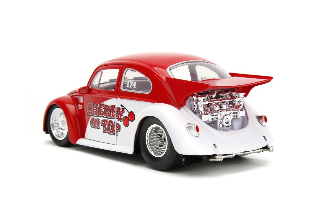 Jada 1/24 Punch Buggy 1959 VW Drag Beetle – image 2