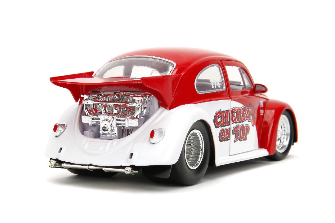 Jada 1/24 Punch Buggy 1959 VW Drag Beetle – image 4