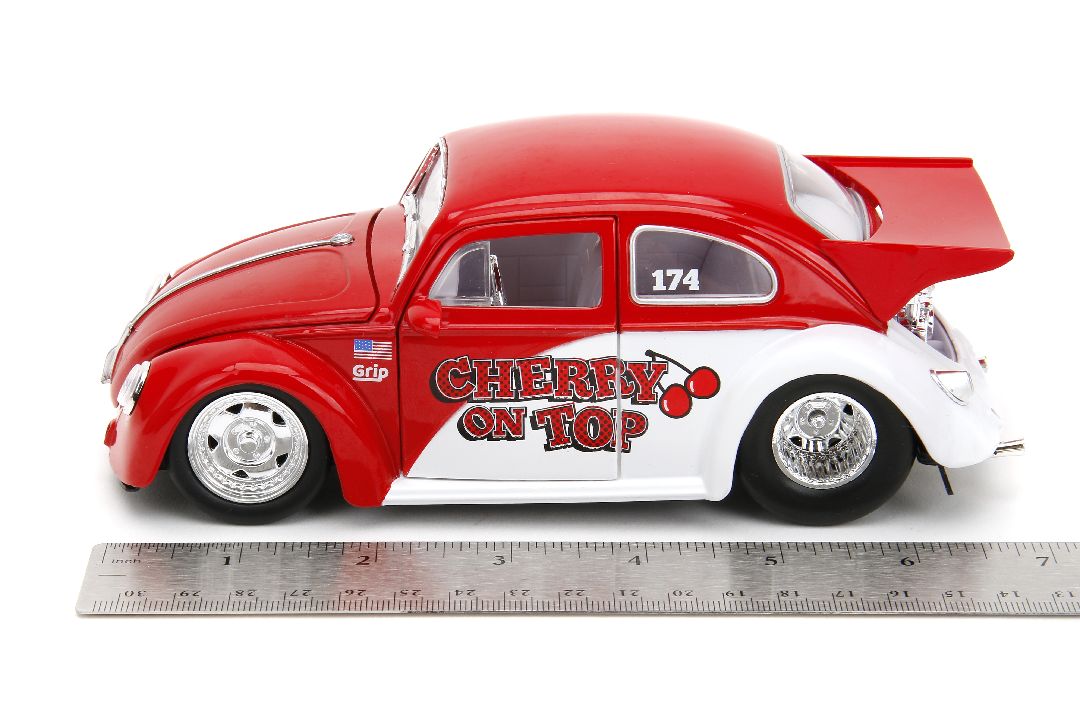 Jada 1/24 Punch Buggy 1959 VW Drag Beetle – image 11
