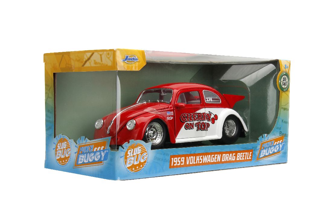 Jada 1/24 Punch Buggy 1959 VW Drag Beetle – image 13