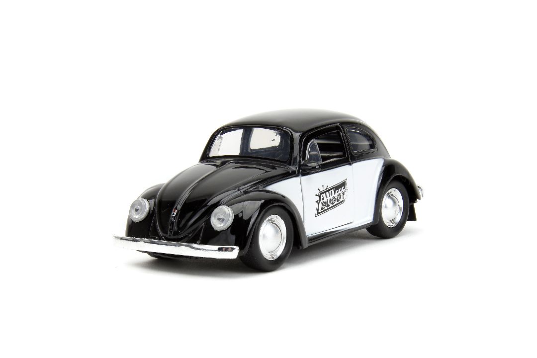 Jada 1/32 "PUNCH BUGGY" 1959  VW Beetle W/Boxing Gloves - Black – image 3