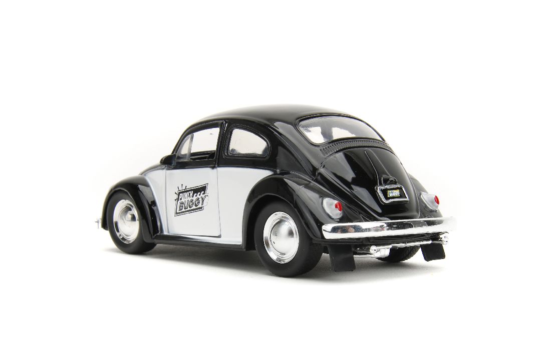 Jada 1/32 "PUNCH BUGGY" 1959  VW Beetle W/Boxing Gloves - Black – image 5