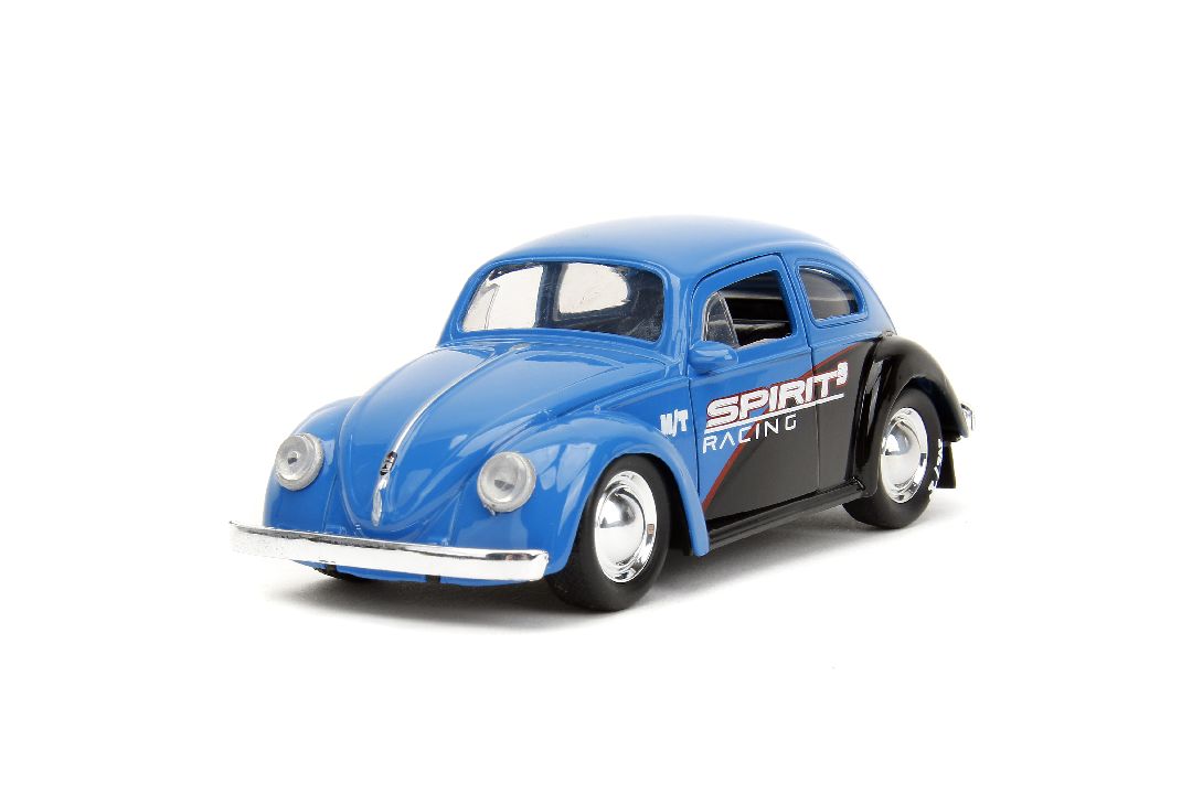 Jada 1/32 "PUNCH BUGGY" 1959 VW Beetle W/Boxing Gloves - Blue – image 2