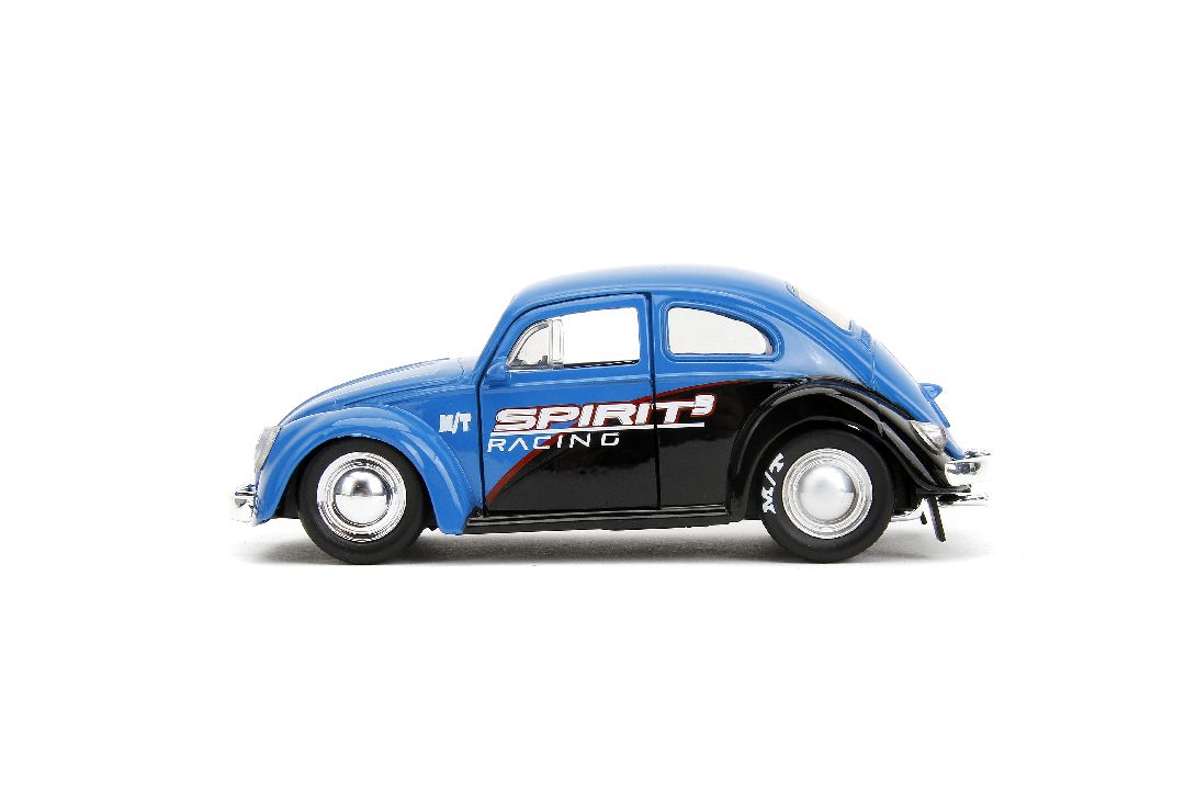 Jada 1/32 "PUNCH BUGGY" 1959 VW Beetle W/Boxing Gloves - Blue – image 3