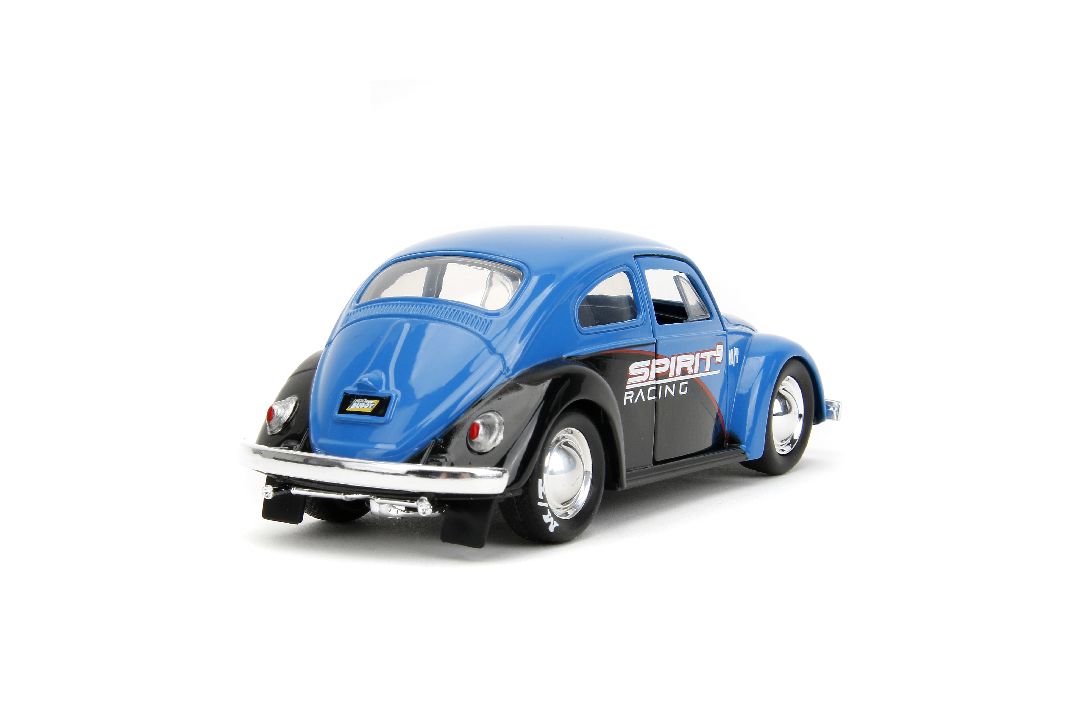 Jada 1/32 "PUNCH BUGGY" 1959 VW Beetle W/Boxing Gloves - Blue – image 6