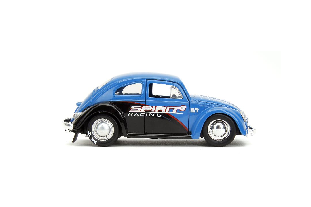 Jada 1/32 "PUNCH BUGGY" 1959 VW Beetle W/Boxing Gloves - Blue – image 7