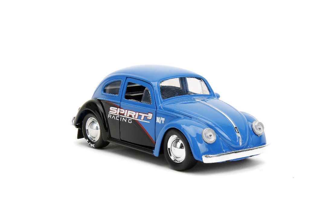Jada 1/32 "PUNCH BUGGY" 1959 VW Beetle W/Boxing Gloves - Blue – image 8