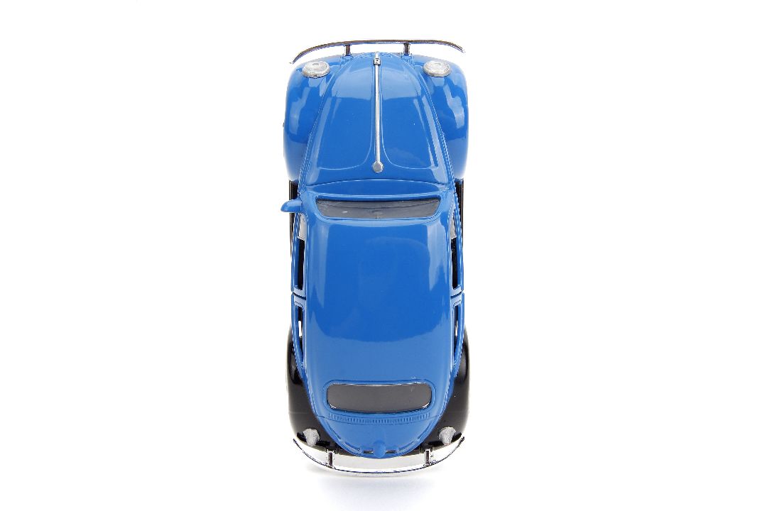 Jada 1/32 "PUNCH BUGGY" 1959 VW Beetle W/Boxing Gloves - Blue – image 9