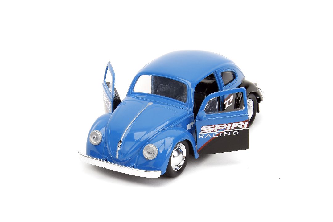 Jada 1/32 "PUNCH BUGGY" 1959 VW Beetle W/Boxing Gloves - Blue – image 11