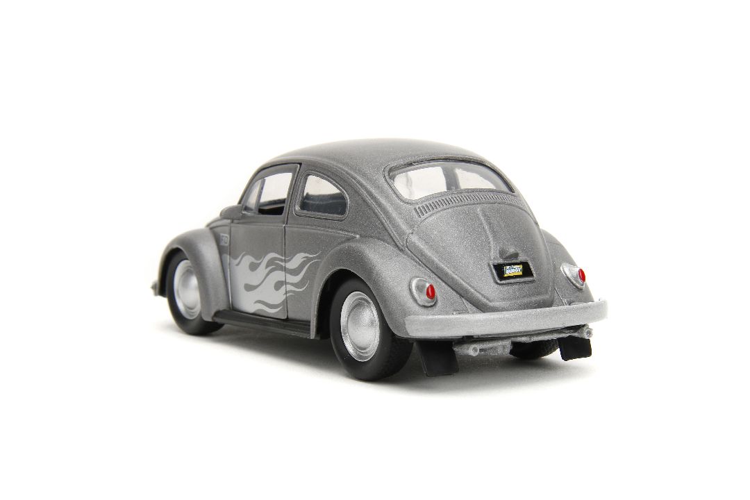 Jada 1/32 "PUNCH BUGGY" 1959 VW Beetle W/Boxing Gloves - Gray – image 5