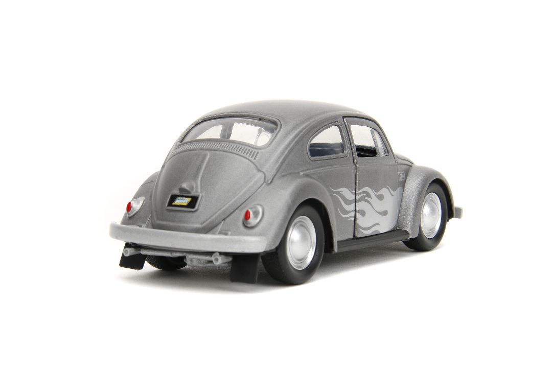 Jada 1/32 "PUNCH BUGGY" 1959 VW Beetle W/Boxing Gloves - Gray – image 7