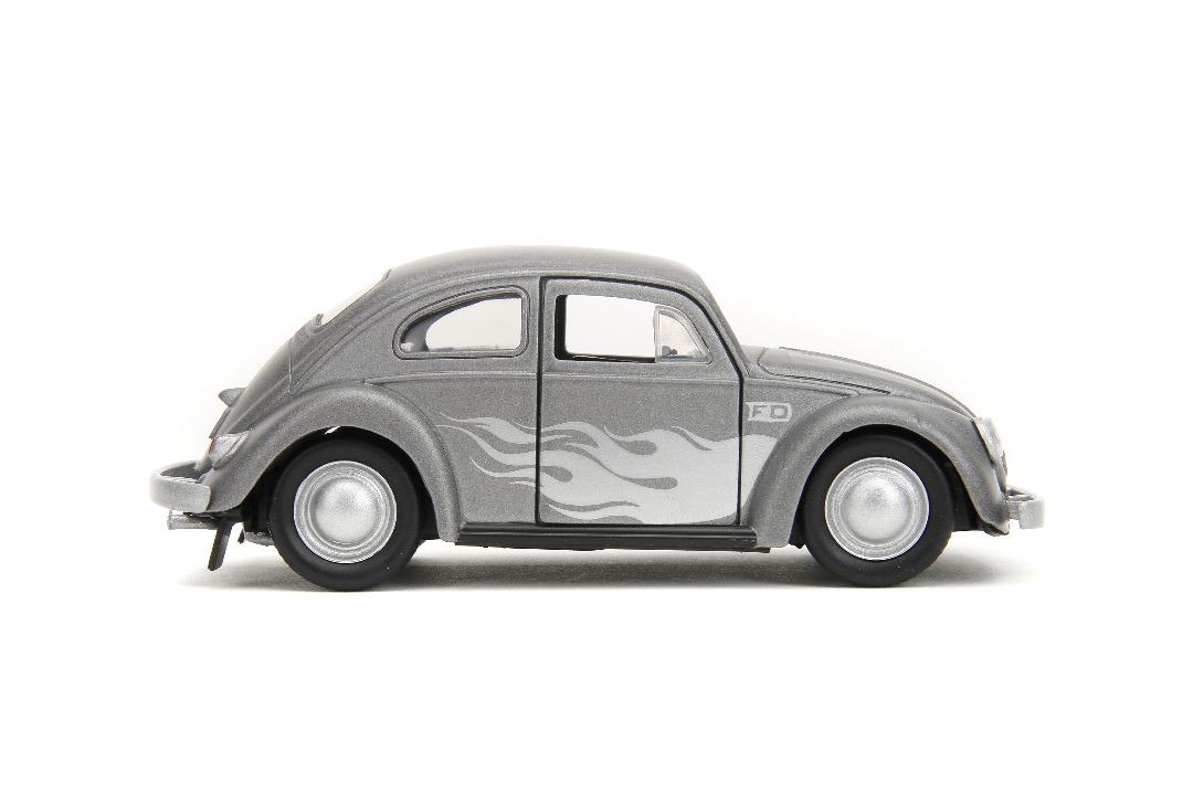 Jada 1/32 "PUNCH BUGGY" 1959 VW Beetle W/Boxing Gloves - Gray – image 9