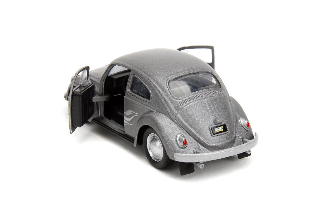 Jada 1/32 "PUNCH BUGGY" 1959 VW Beetle W/Boxing Gloves - Gray – image 13