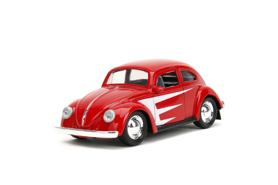 Jada 1/32 "PUNCH BUGGY" 1959 VW Beetle W/Boxing Gloves - Red – image 2