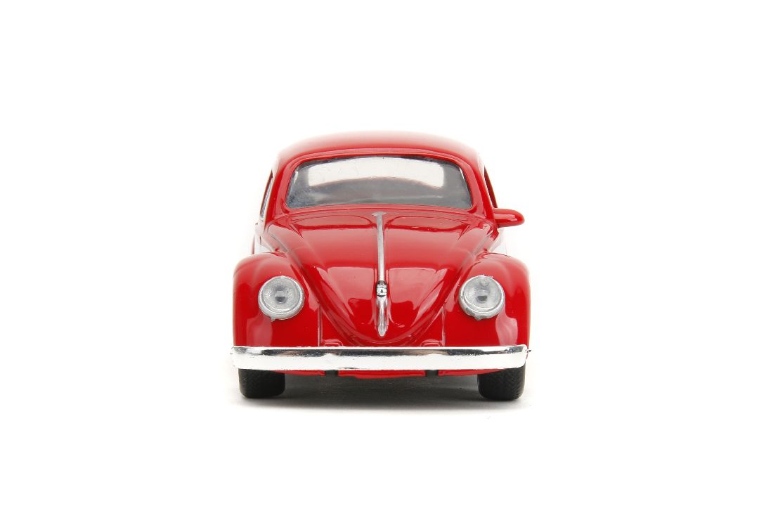 Jada 1/32 "PUNCH BUGGY" 1959 VW Beetle W/Boxing Gloves - Red – image 3