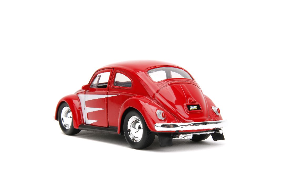Jada 1/32 "PUNCH BUGGY" 1959 VW Beetle W/Boxing Gloves - Red – image 5