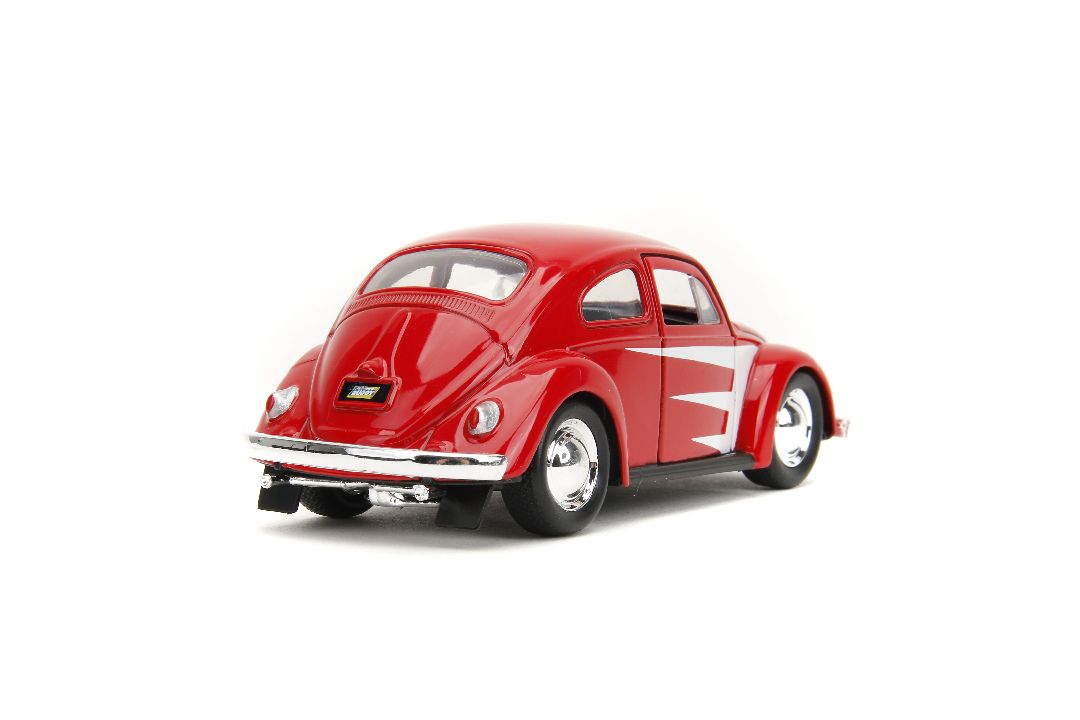 Jada 1/32 "PUNCH BUGGY" 1959 VW Beetle W/Boxing Gloves - Red – image 7