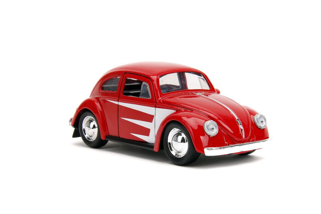 Jada 1/32 "PUNCH BUGGY" 1959 VW Beetle W/Boxing Gloves - Red – image 8