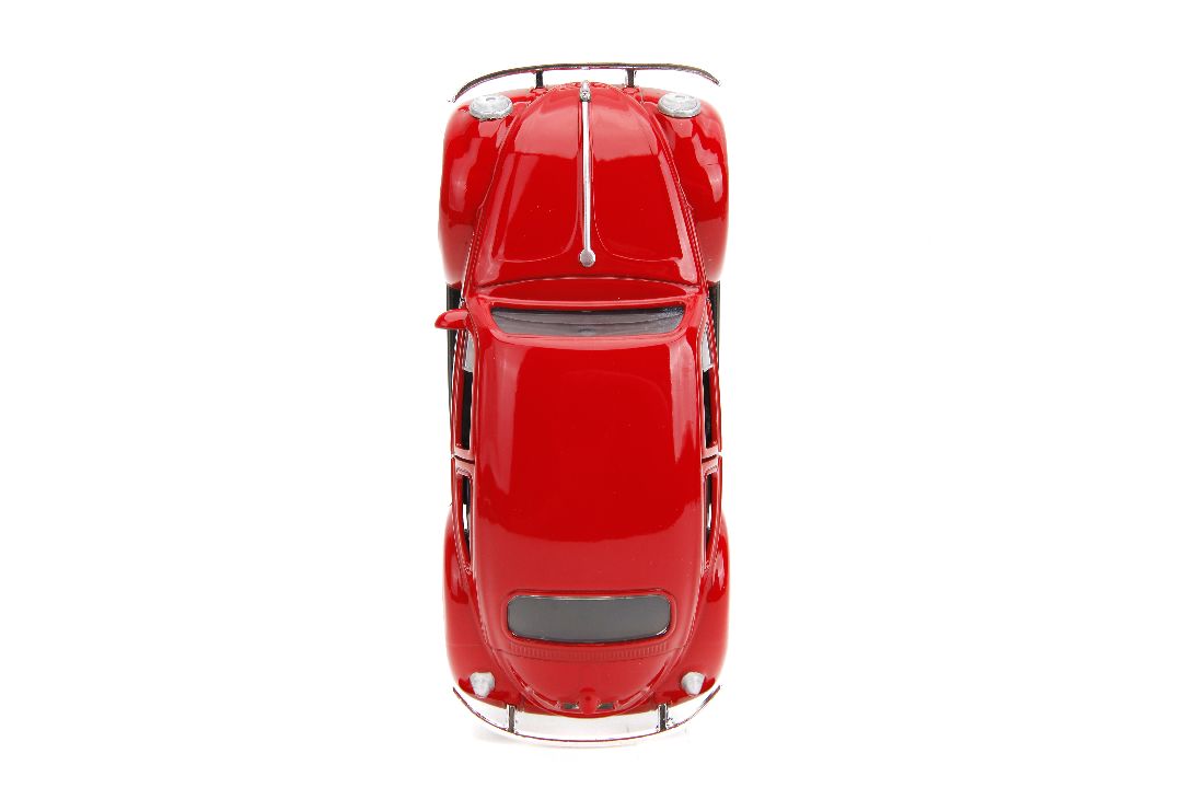 Jada 1/32 "PUNCH BUGGY" 1959 VW Beetle W/Boxing Gloves - Red – image 10