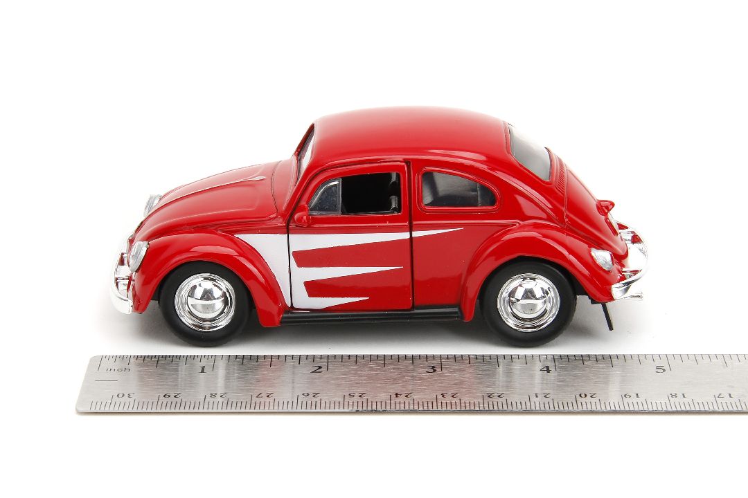 Jada 1/32 "PUNCH BUGGY" 1959 VW Beetle W/Boxing Gloves - Red – image 14