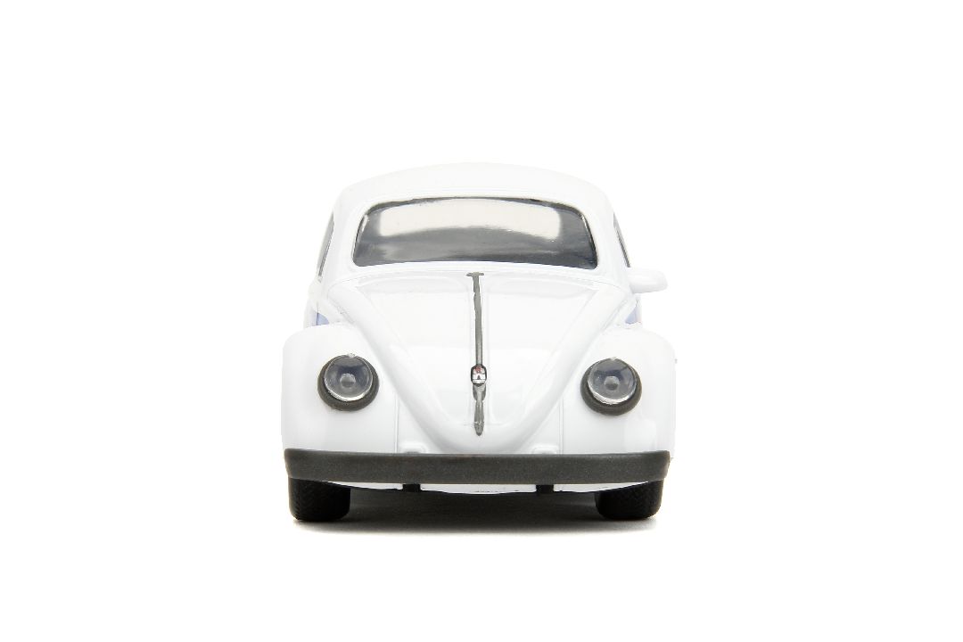 Jada 1/32 "PUNCH BUGGY" 1959 VW Beetle W/Boxing Gloves - White – image 2